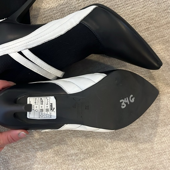 COPY - Puma x Fenty Knitted High Mary Jane Womens Heeled boots - Picture 8 of 10